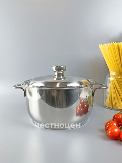 Кастрюля "Традиция" -3,0л, 200 мм, ТРС, КМ 3с62 (1с62)