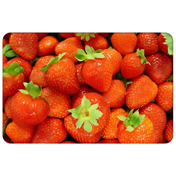 Салфетка сервировочная PPM-01-ST "Клубника" (40*28 см), пластик  312322