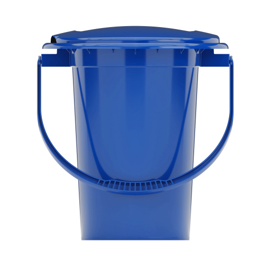 Ведро-туалет 17л. (уп.10) синий М1320