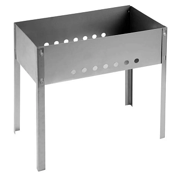 Мангал 400*250*250 0,4мм (без шампуров) в пленке 