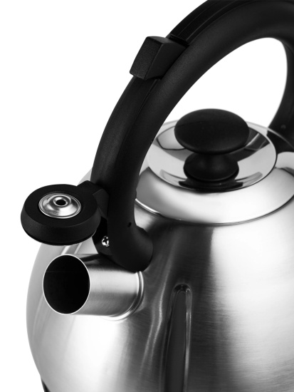 Чайник для плиты со свистком 3,0л черная ручка НМ 55199