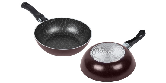 60681614 Сковорода 160мм, 1 ручка, без крышки "Кружево"