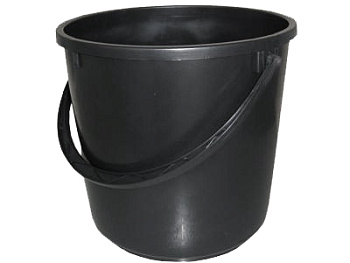 Ведро 13,0л. черное