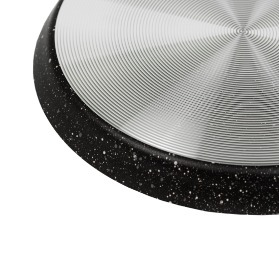 Сковорода для блинов 220 мм, 1 руч, б/кр, а/п. Easy Stone Induction. Алюминий марки А5 62662201