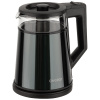 Чайник Energy E-200 (1,2 л), стекло, серый, двойной корпус 107011