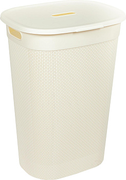 Корзина для белья OSLO 55л молочный туман PT1334МЛ-6