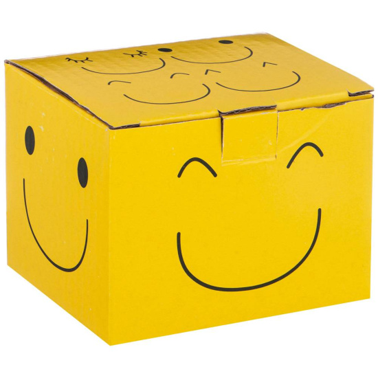 КРУЖКА КОЛЛЕКЦИЯ "ВЕСЕЛЫЙ СМАЙЛИК" 180 МЛ 7*6,5 СМ (155-550)