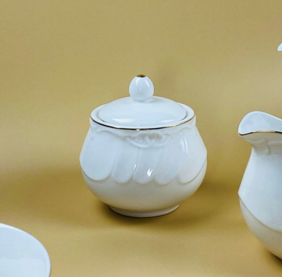 Сахарница 310мл КРОКУС ЗОЛОТО в под.уп. 109-250