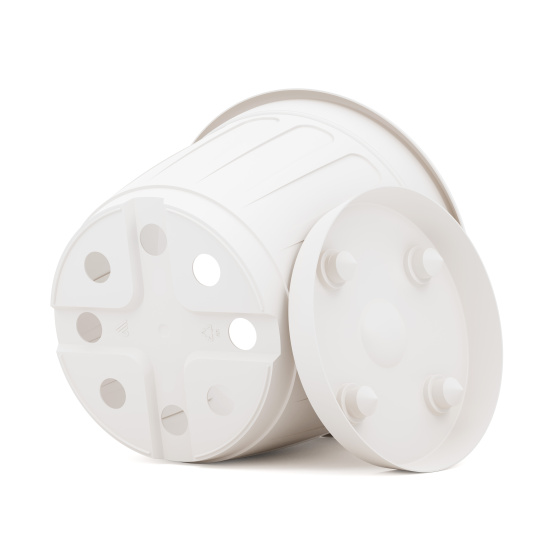 Горшок цв. "Дионис" 2,6л (белый) М8245