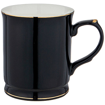 КРУЖКА LEFARD "PEARL" 400 МЛ ЧЕРНАЯ (КОР=48ШТ.) (275-1197)