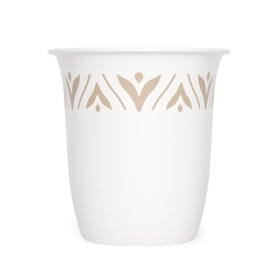 Подставка под столовые приборы "Эстетика" (бело-бежевый) М8730