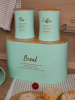 НАБОР AGNESS "MEADOW" 2 В 1  ХЛЕБНИЦА 10 Л 34*18*20 СМ,БАНКА ДЛЯ СЫПУЧИХ 1,1 Л 11*14 СМ3 (790-245)..
