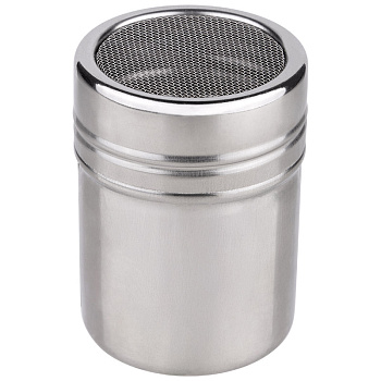 Банка для сахарной пудры/корицы/специй, Domestico, объём: 100 мл, размер: 5*7 см, нерж сталь 109026