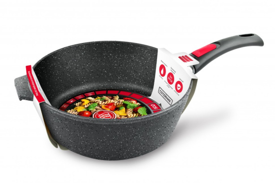 Сотейник 26 высокий литая Индукция Гранит с/р L181326i