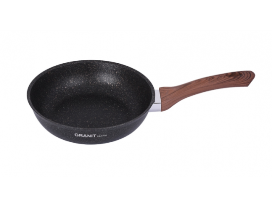 Сковорода 220мм с ручкой,антипригарное покрытие "Granit ultra" сго220а Сковорода 220мм с ручкой,антипригарное покрытие "Granit ultra" сго220а