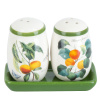 Набор для специй солонка/ перечница "Fruit Garden" 11х6х8,5см (керамика) L2521143 Набор для специй солонка/ перечница "Fruit Garden" 11х6х8,5см (керамика) L2521143