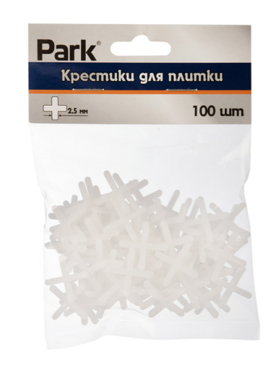 Крестики для плитки 100 шт, 2,5 мм 106537
