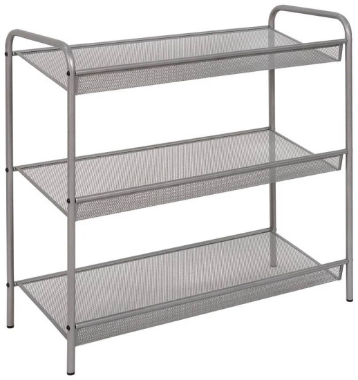 Подставка для обуви 3-х полочная "Женева 23" ( Geneva shoes 23) (Графит)