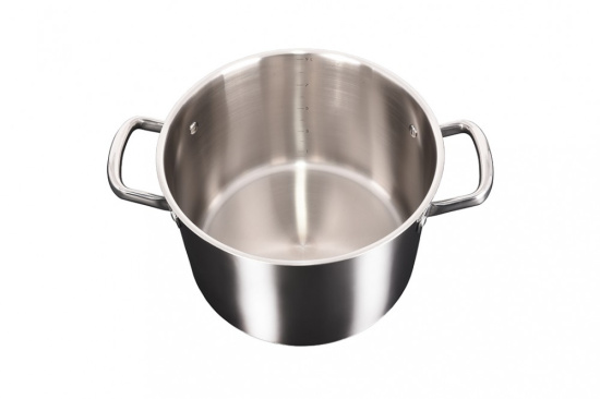 Кастрюля линии "LEON" 9л, д.26см, со стекл. крышкой LN-CA9026G