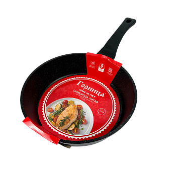 Сковорода 260мм Юбил. индукц. пласт/руч. без кр, Ис8261юб Сковорода 260мм Юбил. индукц. пласт/руч. без кр, Ис8261юб