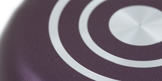 Сковорода 160мм без крышки, 1 ручка Сплав А5 3671613 (серия VIOLET)