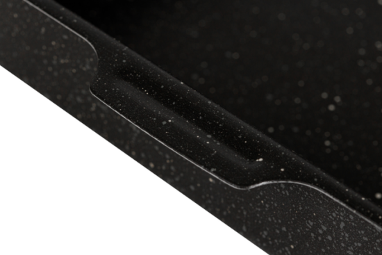 Противень 190х250 мм, 2 цельн. руч., б/кр, а/п. Easy Stone. Алюминий марки А5 6325152