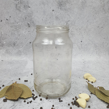 Банка стеклянная 950мл твист д=82мм (С/банка КБ30-В82А-950) (Камышин)