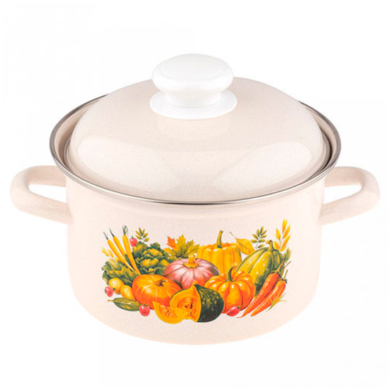 Кастрюля 1,5 литра (Осенний карнавал) (С-1608АП2/4Жм) 