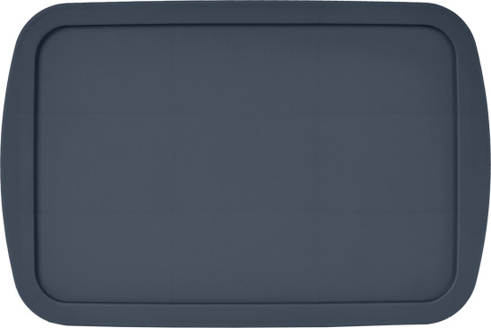 Корзина для хранения Keeplex Ajur с крышкой 5л 28,1х18,5х13,9см космический серый KL411311026