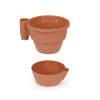 Горшок цв. "Каскад" 0,7л (терракотовый) М8068