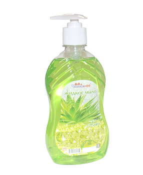 Мыло жидкое 500 г. дозатор Алоэ