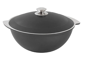 Казан для плова 4,5л ДП (черный) к46