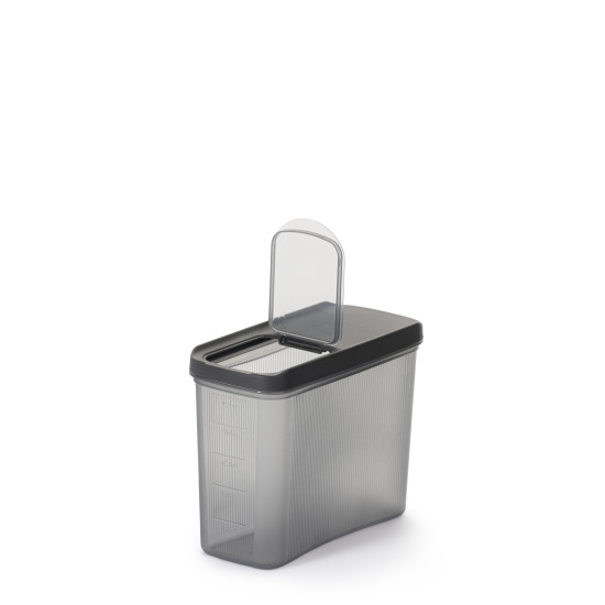 Емкость для сыпучих продуктов "Лайн" 1,5л (графитовый) М9004