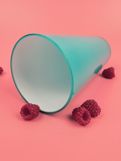 Стакан 480мл пластиковый (цвет микс) OLS-179-5