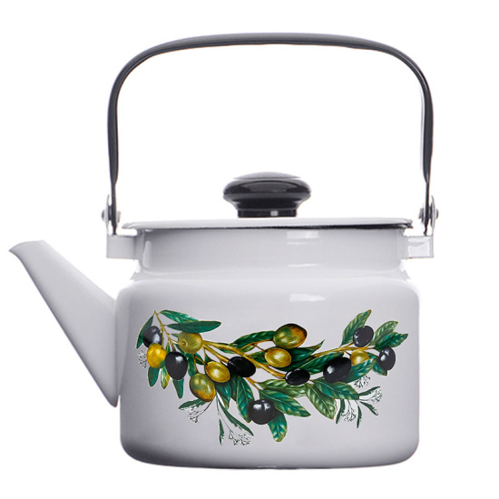 Чайник для плиты 2,0л С-2710П2/4Рч  "Оливковая ветвь"