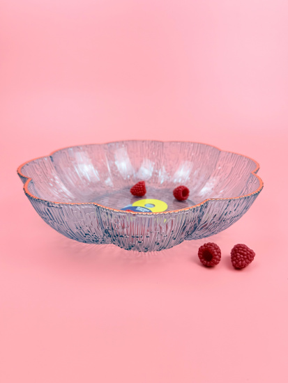 Салатник 23см (пластик) цвет микс OLS-033А-8