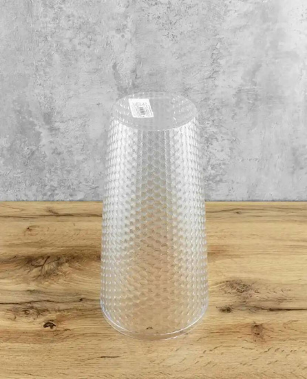 Ваза для цветов "Мозаика люкс" Д150мм,В305мм (прозрачный) М7521