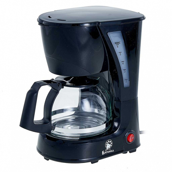 Кофеварка ВАСИЛИСА КВ2-600 черный 