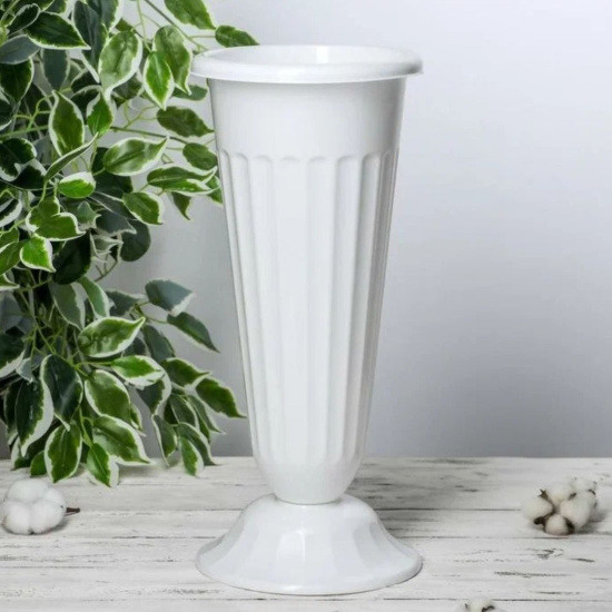 Ваза для цветов под срезку (D=210 мм, выс=440 мм) М5352