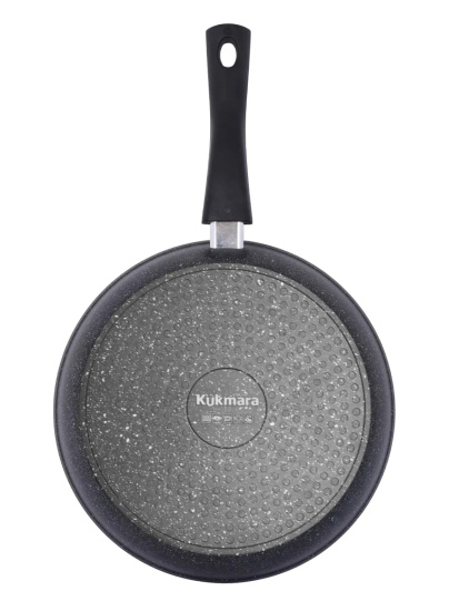 Сковорода 220мм с ручкой, ап (темный мрамор) линия "Marble Induction" смтиш220а  Сковорода 220мм с ручкой, ап (темный мрамор) линия "Marble Induction" смтиш220а