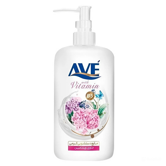 Мыло крем-жидкое 450гр Цветы и молоко "AVE"