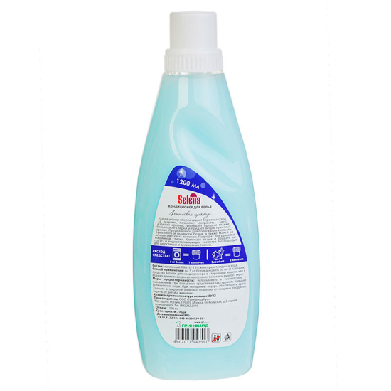 Кондиционер для белья 1,2л Альпийская прохлада Selena СТ-21