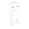 Вешалка костюмная "Стиль-3" (Белый)