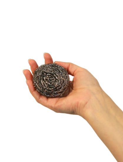 Мочалка из нержавеющей стали (2шт) ММ003