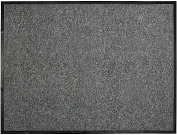 Коврик влаговпитывающий, ребристый “TRIP” 90*120 см "VORTEX", серый 24198