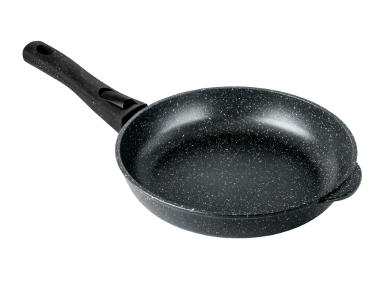 Сковорода 280/55мм Гранит пласт/руч. с кр. (п/у), с2811аг