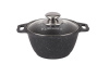 Кастрюля 1,0л со стекл. кр. АП (темный мрамор) кмт12а Кастрюля 1,0л со стекл. кр. АП (темный мрамор) кмт12а