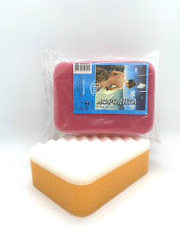 Губка банная "Афродита" гб031 (уп.20шт)