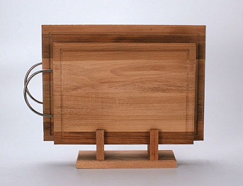 Комплект из 2х досок с канавкой с мет.ручк. 31-02