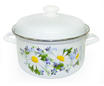 Кастрюля 3,0л С-1612АП2/4 Ромашковое поле Кастрюля 3,0л С-1612АП2/4 Ромашковое поле